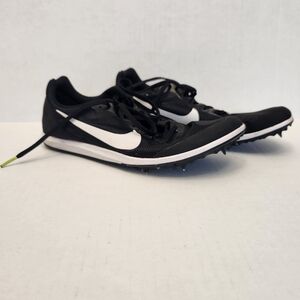 Nike Zoom Rival D Black White Track Field Running Spikes 8.5 Unisex